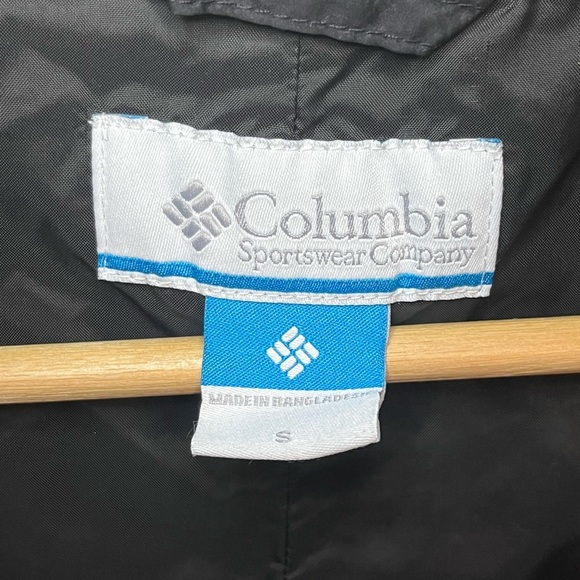 Columbia Women's Auroras Wake Iii Jacket Black Patterned Lightweight Windbreaker - Picture 4 of 15